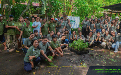 UGEP partners with the Haribon Foundation for Community Forest Restoration